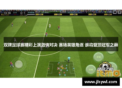 双牌足球赛精彩上演激情对决 赛场英雄角逐 谁将登顶冠军之巅